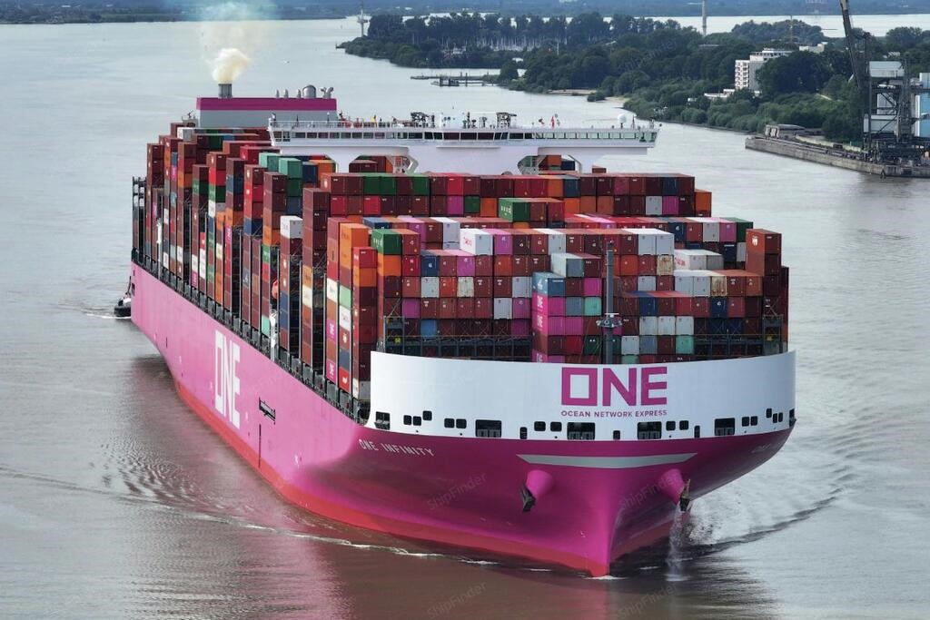 ONE INFINITY, Cargo ship - Current position, specs & port calls - MMSI ...