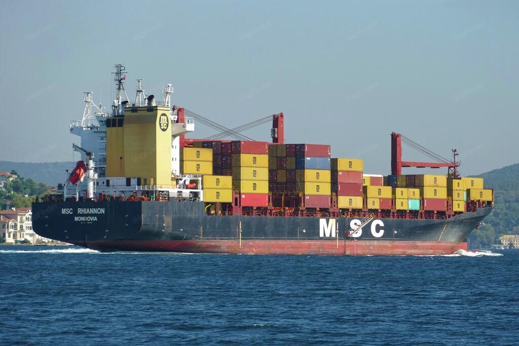 MSC RHIANNON II, Container ship - Current position, specs & port calls ...