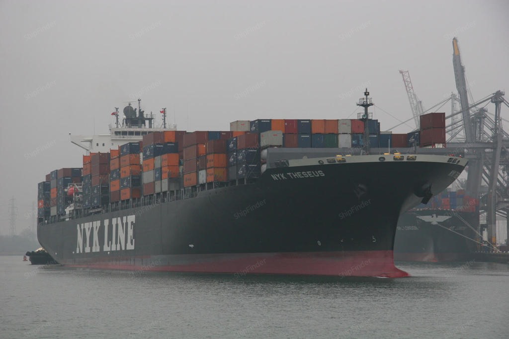 ONE THESEUS, Container ship - Current position, specs & port calls ...