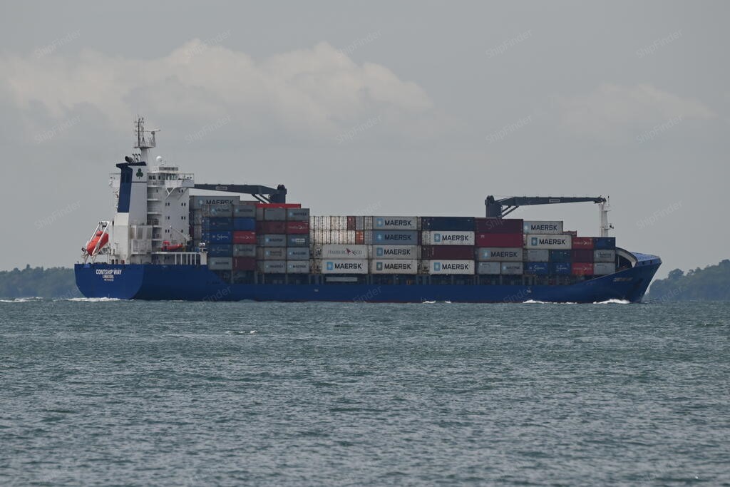 CONTSHIP WAY, Container ship - Current position, specs & port calls ...