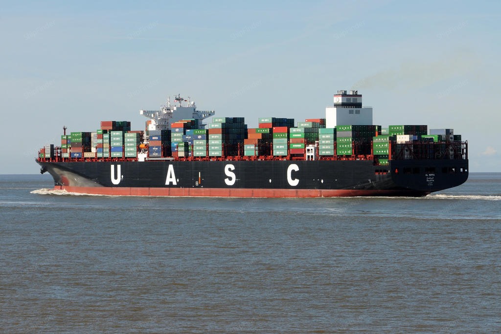 Al Riffa Ship AL RIFFA, Container ship - Current position, specs & port calls - MMSI ...