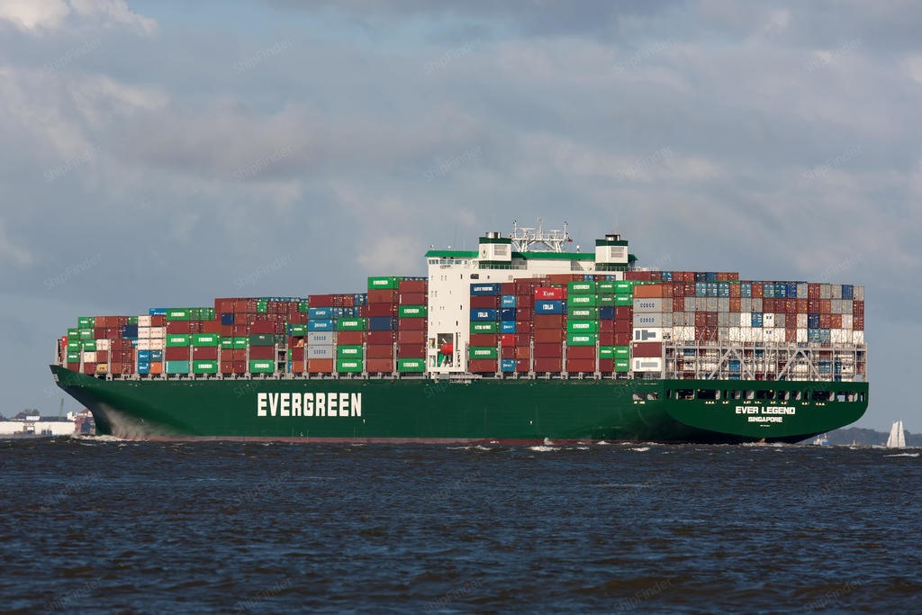 EVER LEGEND, Container ship - Current position, specs & port calls ...
