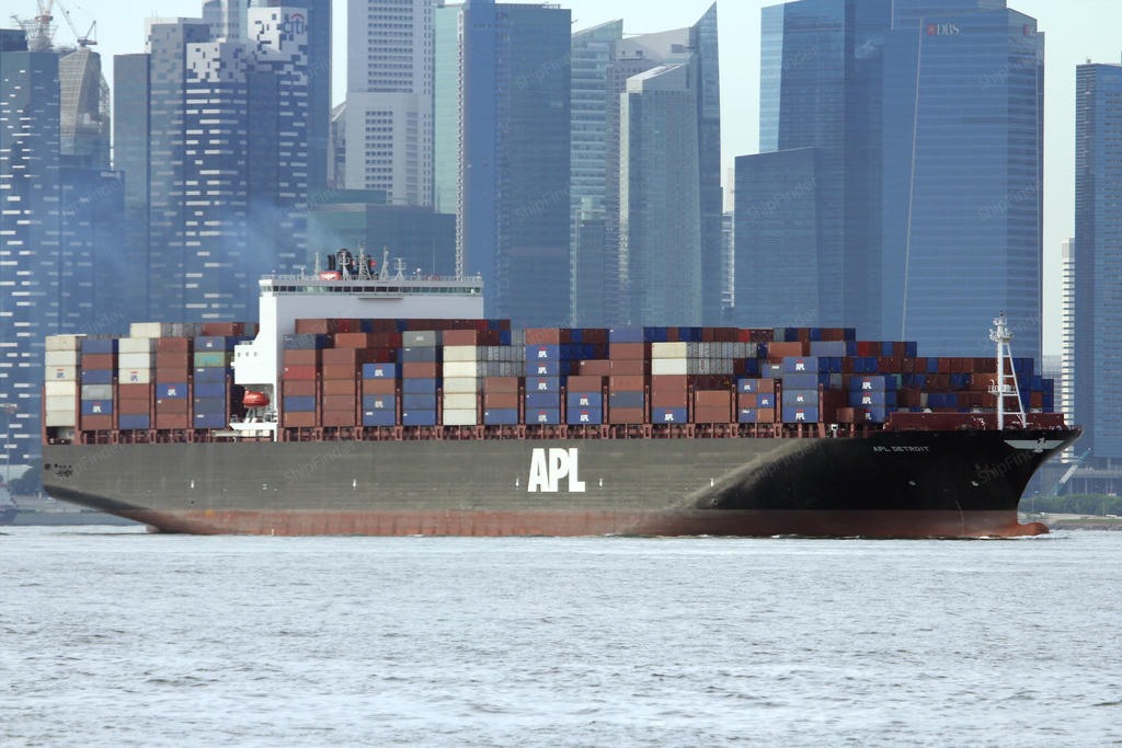 APL DETROIT, Container ship - Current position, specs & port calls ...