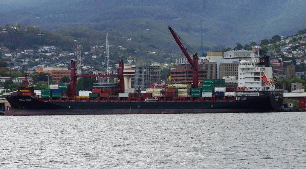 CORAL CHIEF, Container ship - Current position, specs & port calls ...