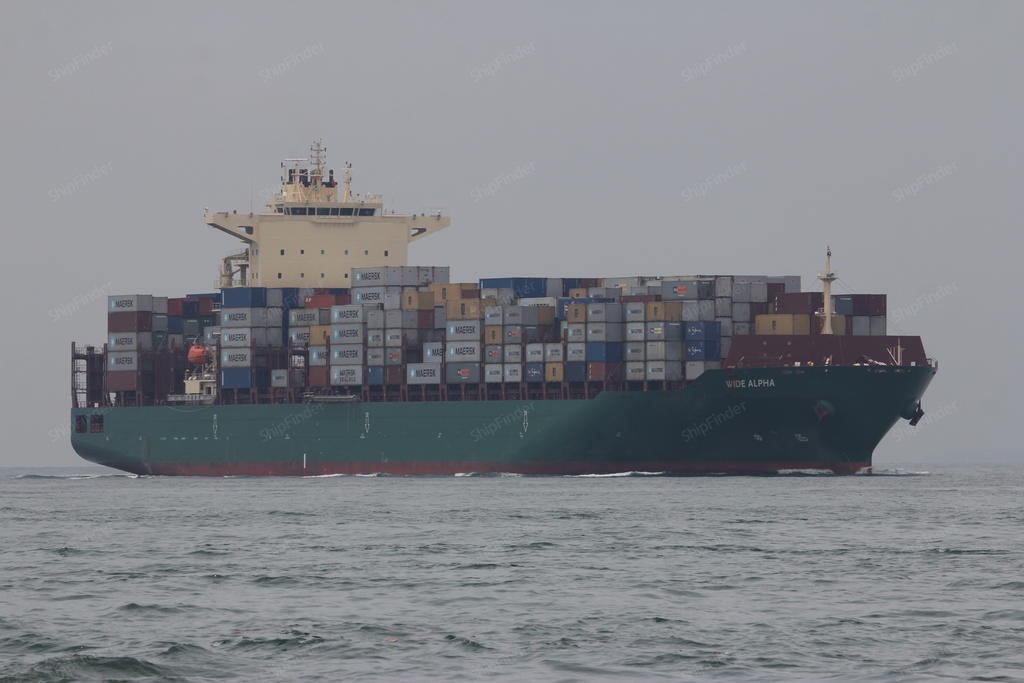 WIDE ALPHA, Container ship - Current position, specs & port calls ...