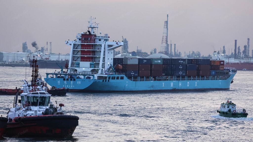 HONG DA XIN 68, Container ship - Current position, specs & port calls ...